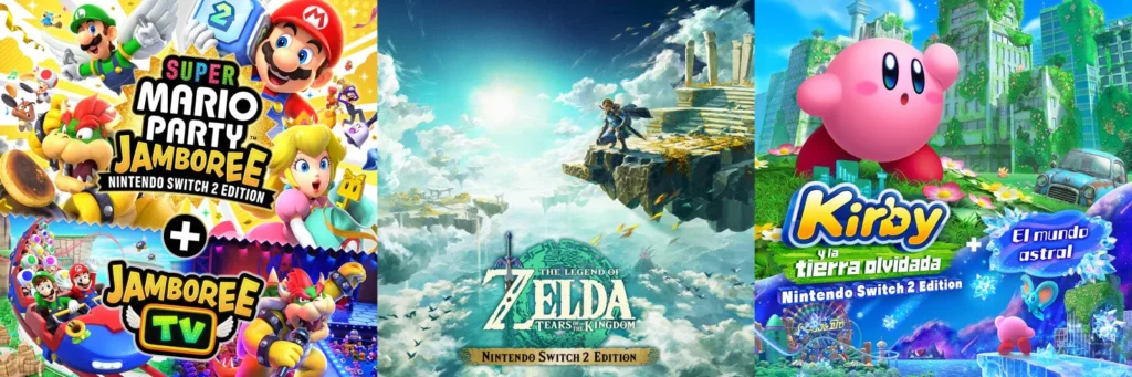 CI NSwitch2 0302Switch2Edition3UpgradeTitles ES es image1600w