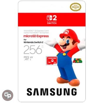 Tarjeta microSD Express Samsung 256GB para Nintendo Switch 2 – Almacenamiento Ultrarrápido y Oficial